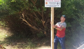 Campaa de prevencin de incendios en va pblica